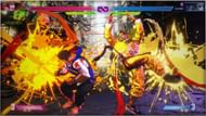 A look at combat utilizing the Drive System (image via Capcom)